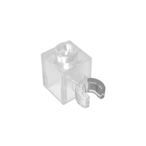 Gobricks,Brick Special 1 x 1 with Clip Vertical [Open O Clip, Hollow Stud],60475b,60475,60475a,30241