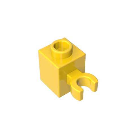 Gobricks,Brick Special 1 x 1 with Clip Vertical [Open O Clip, Hollow Stud],60475b,60475,60475a,30241