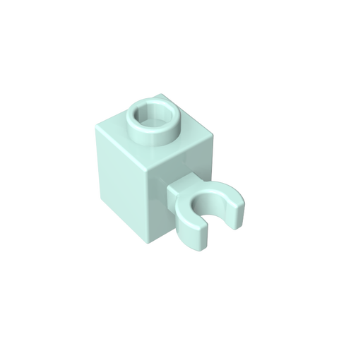 Gobricks,Brick Special 1 x 1 with Clip Vertical [Open O Clip, Hollow Stud],60475b,60475,60475a,30241