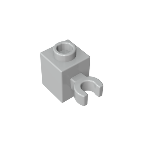 Gobricks,Brick Special 1 x 1 with Clip Vertical [Open O Clip, Hollow Stud],60475b,60475,60475a,30241