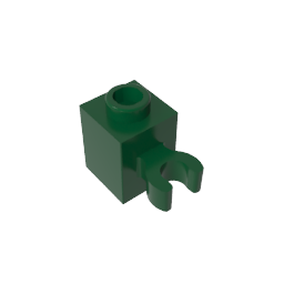 Brick Special 1 x 1 with Clip Vertical [Open O Clip,60475