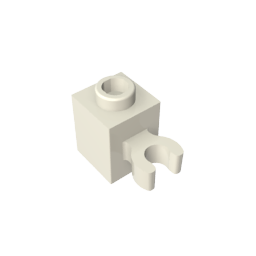 Brick Special 1 x 1 with Clip Vertical [Open O Clip,60475