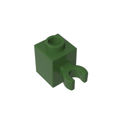 Gobricks,Brick Special 1 x 1 with Clip Vertical [Open O Clip, Hollow Stud],60475b,60475,60475a,30241