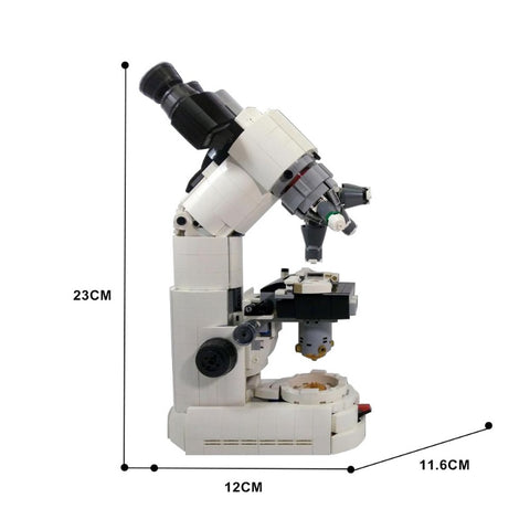 (Gobricks version) 1320pcs MOC-146314 Compound Microscope Scale 1:1