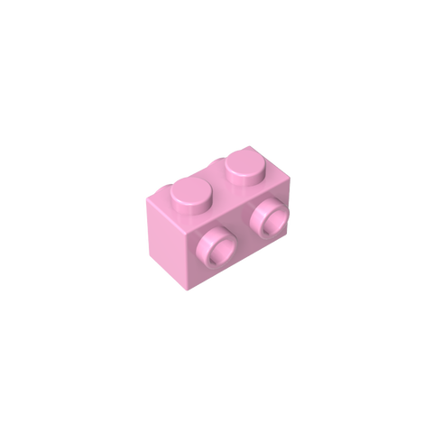 Gobricks,Brick Special 1 x 2 with Studs on 2 Sides,52107