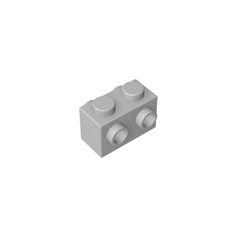 Gobricks,Brick Special 1 x 2 with Studs on 2 Sides,52107