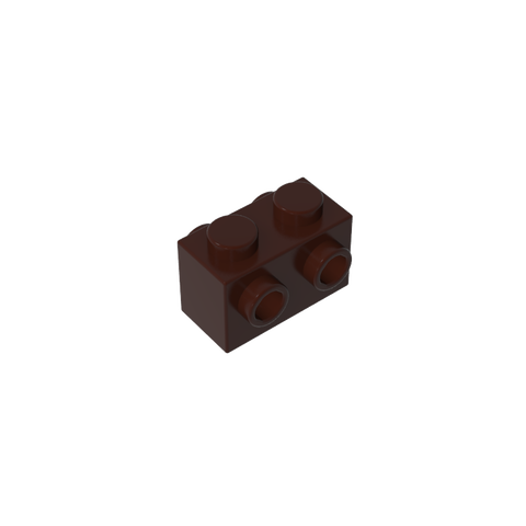 Gobricks,Brick Special 1 x 2 with Studs on 2 Sides,52107