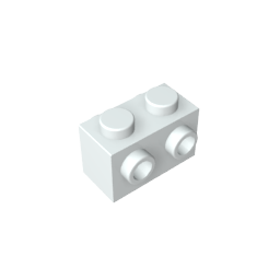 Brick Special 1 x 2 with Studs on 2 Sides,52107