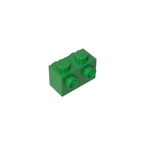 Gobricks,Brick Special 1 x 2 with Studs on 2 Sides,52107