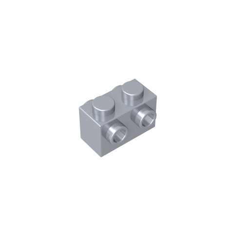 Gobricks,Brick Special 1 x 2 with Studs on 2 Sides,52107