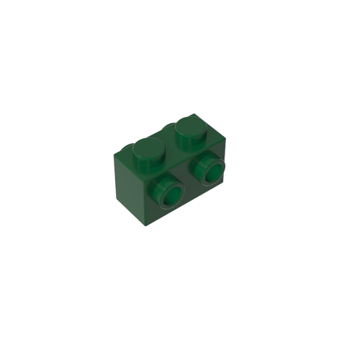 Gobricks,Brick Special 1 x 2 with Studs on 2 Sides,52107