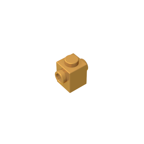 Gobricks,Brick Special 1 x 1 with Studs on 2 Sides,47905