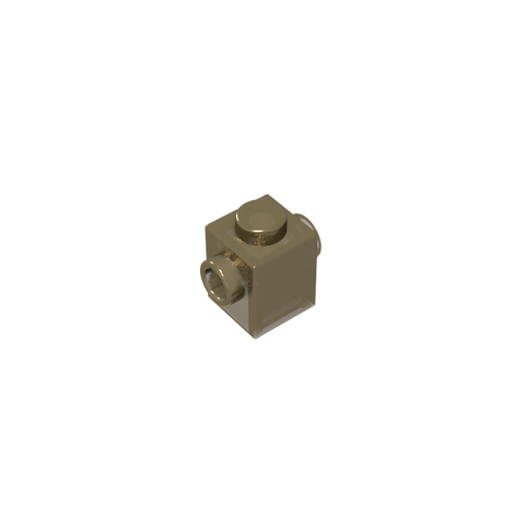 Gobricks,Brick Special 1 x 1 with Studs on 2 Sides,47905