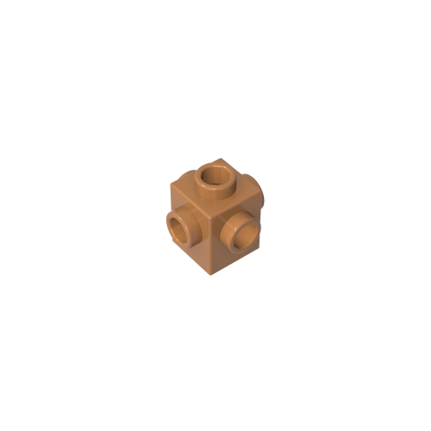 Gobricks,Brick Special 1 x 1 Studs on 4 Sides,4733