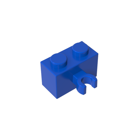 Gobricks,Brick Special 1 x 2 with Vertical Clip [Thick U Clip],95820,30237,30237b,30237a