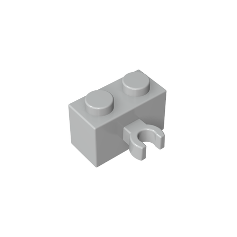 Gobricks,Brick Special 1 x 2 with Vertical Clip [Thick U Clip],95820,30237,30237b,30237a