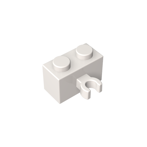Gobricks,Brick Special 1 x 2 with Vertical Clip [Thick U Clip],95820,30237,30237b,30237a