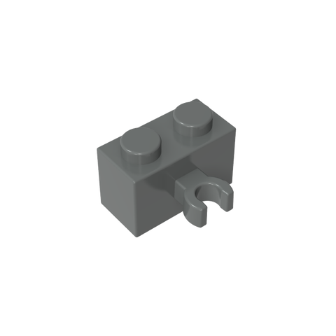 Gobricks,Brick Special 1 x 2 with Vertical Clip [Thick U Clip],95820,30237,30237b,30237a