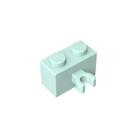Gobricks,Brick Special 1 x 2 with Vertical Clip [Thick U Clip],95820,30237,30237b,30237a
