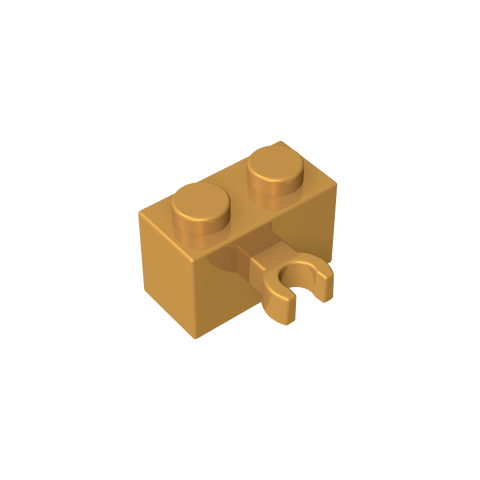 Gobricks,Brick Special 1 x 2 with Vertical Clip [Thick U Clip],95820,30237,30237b,30237a