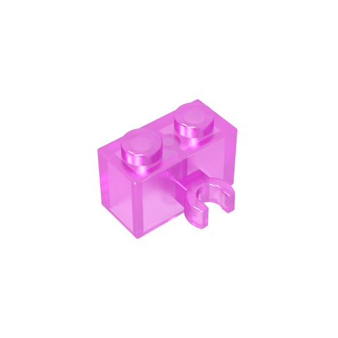 Gobricks,Brick Special 1 x 2 with Vertical Clip [Thick U Clip],95820,30237,30237b,30237a