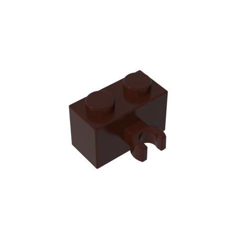 Gobricks,Brick Special 1 x 2 with Vertical Clip [Thick U Clip],95820,30237,30237b,30237a
