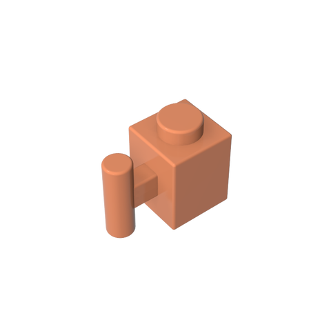 Gobricks,Brick Special 1 x 1 with Handle,2921,28917