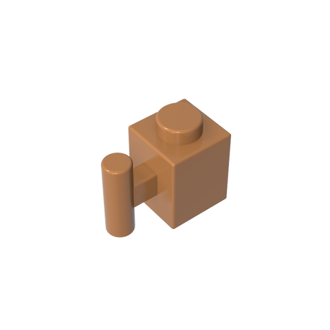 Gobricks,Brick Special 1 x 1 with Handle,2921,28917