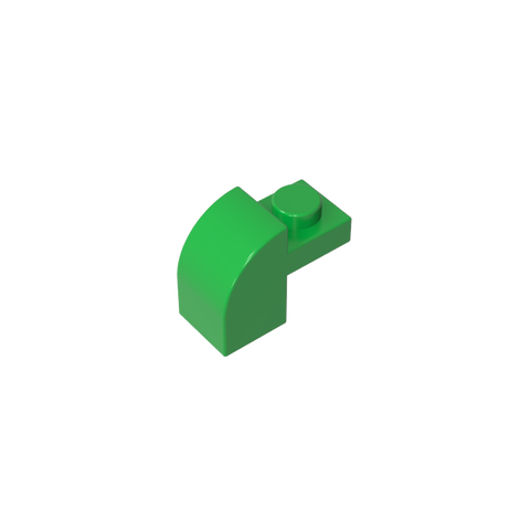 Gobricks,Brick Curved 1 x 2 x 1 1/3 with Curved Top,6091,32807