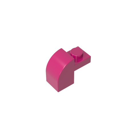 Gobricks,Brick Curved 1 x 2 x 1 1/3 with Curved Top,6091,32807