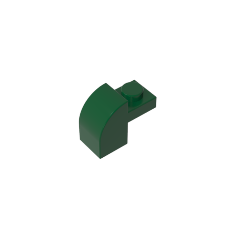 Gobricks,Brick Curved 1 x 2 x 1 1/3 with Curved Top,6091,32807