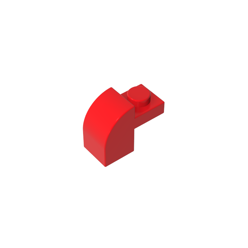 Gobricks,Brick Curved 1 x 2 x 1 1/3 with Curved Top,6091,32807