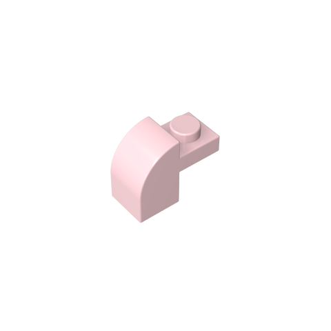 Gobricks,Brick Curved 1 x 2 x 1 1/3 with Curved Top,6091,32807