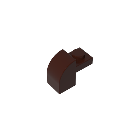 Gobricks,Brick Curved 1 x 2 x 1 1/3 with Curved Top,6091,32807