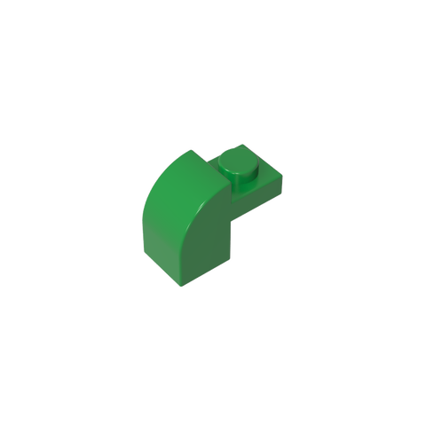 Gobricks,Brick Curved 1 x 2 x 1 1/3 with Curved Top,6091,32807