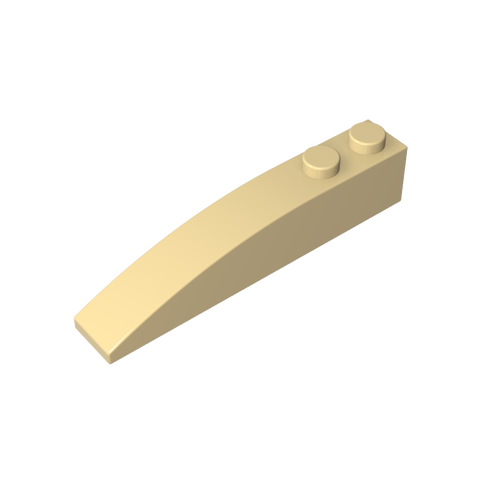 Gobricks,Brick Curved 6 x 1,42022,41762,35164