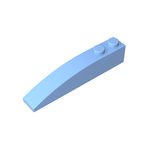 Gobricks,Brick Curved 6 x 1,42022,41762,35164