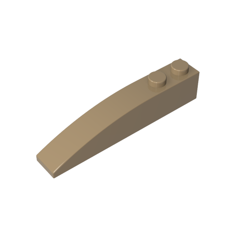 Gobricks,Brick Curved 6 x 1,42022,41762,35164