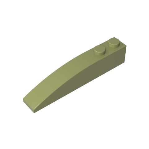 Gobricks,Brick Curved 6 x 1,42022,41762,35164