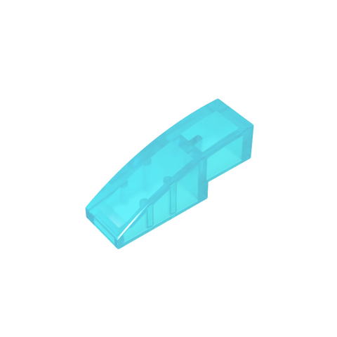 Gobricks,Slope Curved 3 x 1 No Studs,50950,63278