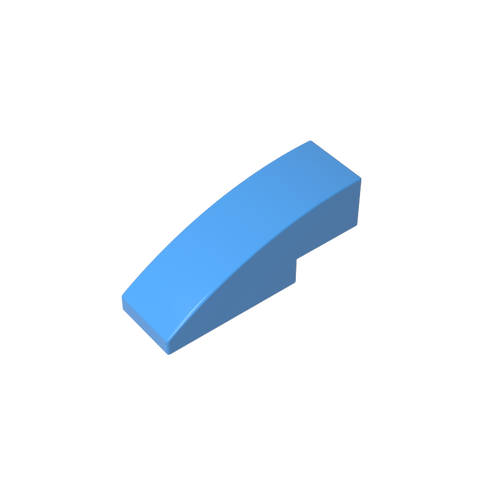 Gobricks,Slope Curved 3 x 1 No Studs,50950,63278