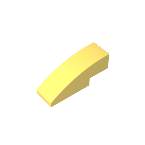 Gobricks,Slope Curved 3 x 1 No Studs,50950,63278