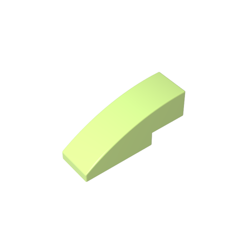 Gobricks,Slope Curved 3 x 1 No Studs,50950,63278