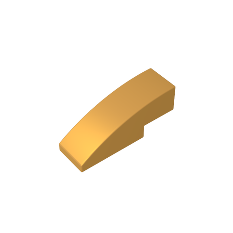 Gobricks,Slope Curved 3 x 1 No Studs,50950,63278