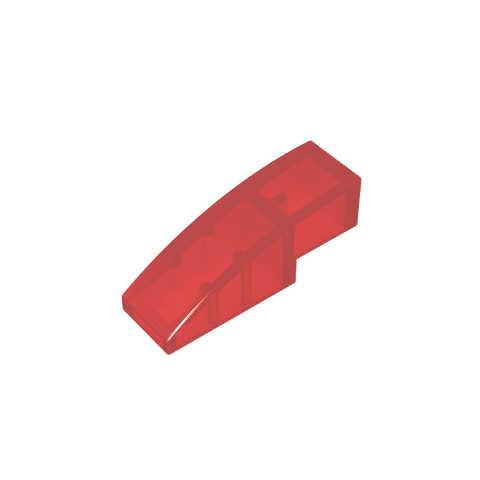 Gobricks,Slope Curved 3 x 1 No Studs,50950,63278