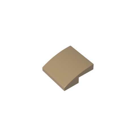 Gobricks,Slope Curved 2 x 2 x 2/3,15068,78565