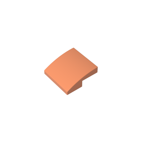 Gobricks,Slope Curved 2 x 2 x 2/3,15068,78565
