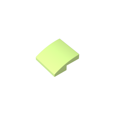 Gobricks,Slope Curved 2 x 2 x 2/3,15068,78565