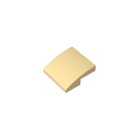 Gobricks,Slope Curved 2 x 2 x 2/3,15068,78565