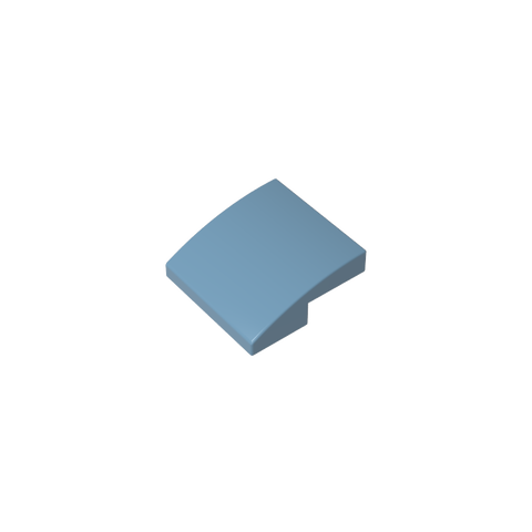 Gobricks,Slope Curved 2 x 2 x 2/3,15068,78565